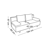 Sofa lova PAPAYA