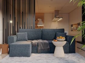 Minkstas Kampas Sky 5